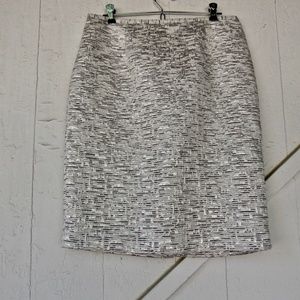 Calvin Klein Silver Skirt